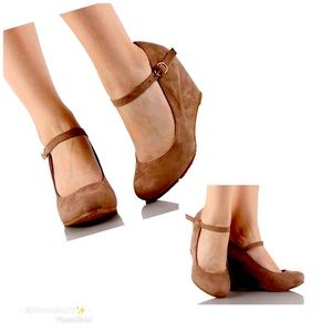 Sexy Denise-1 Tan Suede shoes 👠